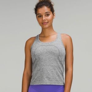 Lululemon swiftly racer back tank top | DARK GREEN